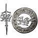 Celtic Welsh Dragon Kilt Pin