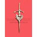 Antique Thistle Kilt Pin