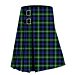 Baillie Modern Green Tartan Kilt