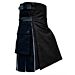 Black & White Hybrid Kilt