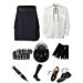 Black Cotton Utility Kilt Deal