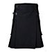 Black Utility Kilt