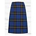 Blue Max Banner Tartan Midi Kilt