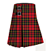 Clan Brodie Red Modern Tartan Kilt