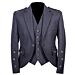 Charcoal Arrochar Tweed Jacket And Waistcoat