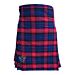 Clemson University Modern Tartan Kilt