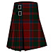 GLENCOE Wolf Clan Tartan Kilt