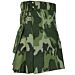 Green Camouflage Kilt