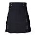 Grey Hamilton Tartan Hybrid Kilt