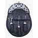 Black Leather Full Dress Sporran