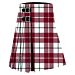 MacRae Conchra Cranberry Tartan Kilt