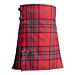 Matheson Red Modern Tartan Kilt