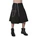 Men Stylish Black Utility Kilt