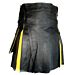 New Two Tone Leather Hybrid Kilt