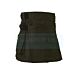 Olive Green Cotton Utility Kilt For Women