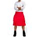 Red Cotton Modern Utility Kilt