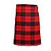 Red Robertson Tartan Kilt