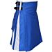 Royal Blue And White Hybrid Utility Kilt