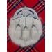 Thistle Cantle Full Dress Rabbit Fur Sporran