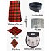 Wallace Tartan Kilt Outfit Package