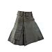 Women Olive Cotton Tactical Kilt