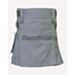Women Grey Utility Kilt