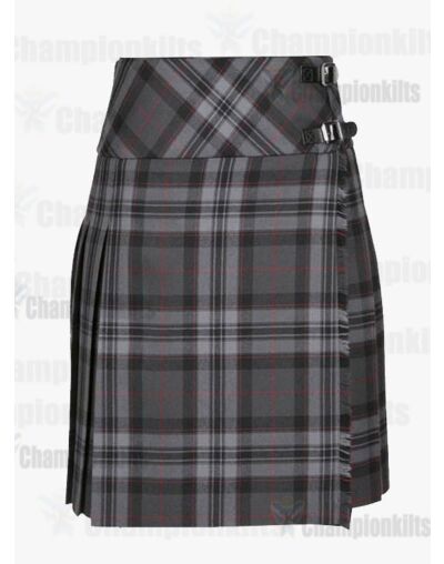 Silver Pride Mini Tartan Kilt